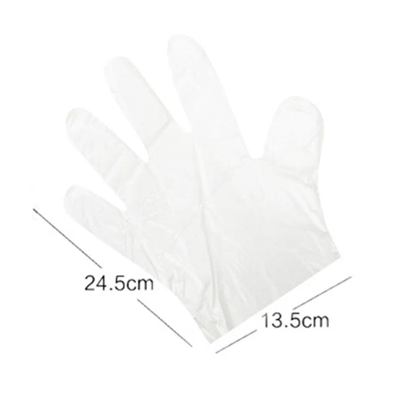 100 PIECES DISPOSABLE GLOVES