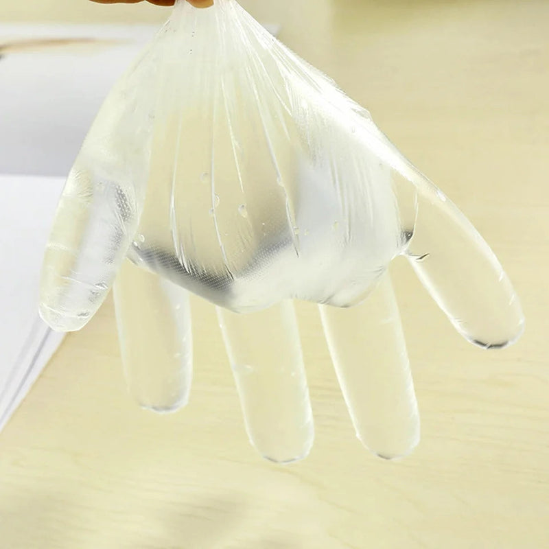 100 PIECES DISPOSABLE GLOVES