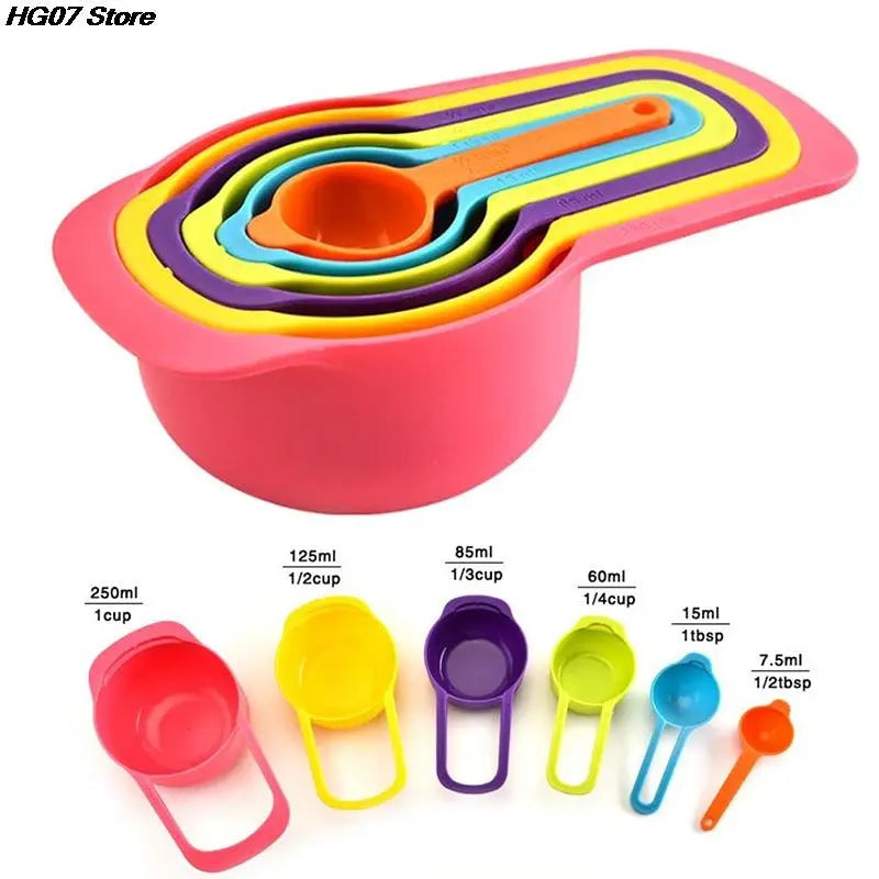 6 PIECES SET MEASURING CUP