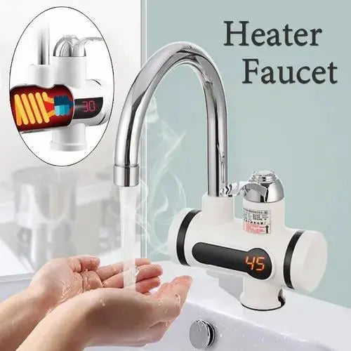 Electric Instant Water Heating Tap with LED Temperature Display