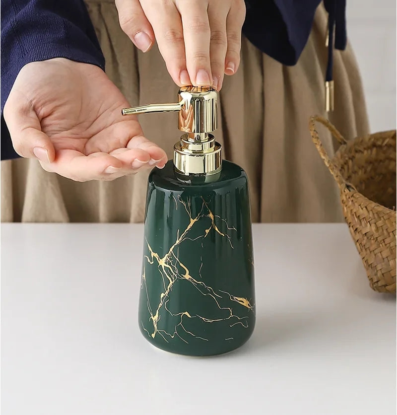 CERAMIC HAND SOAP DISPENSER