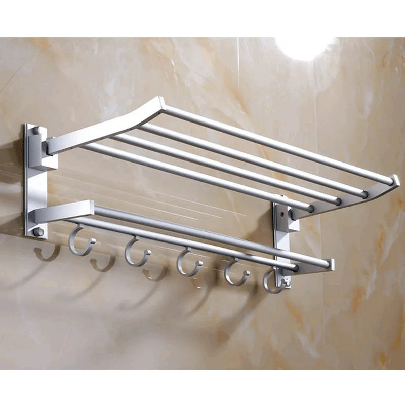 ALUMINIUM DOUBLE TOWEL RACK