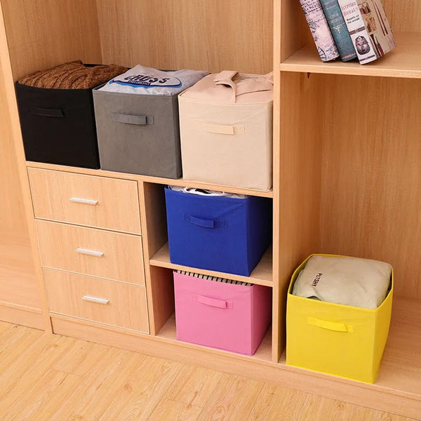 FOLDABLE NON WOOVEN STORAGE BOX