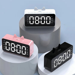 DIGITAL ALARM CLOCK WITH BLUETOOTH SPEAKER