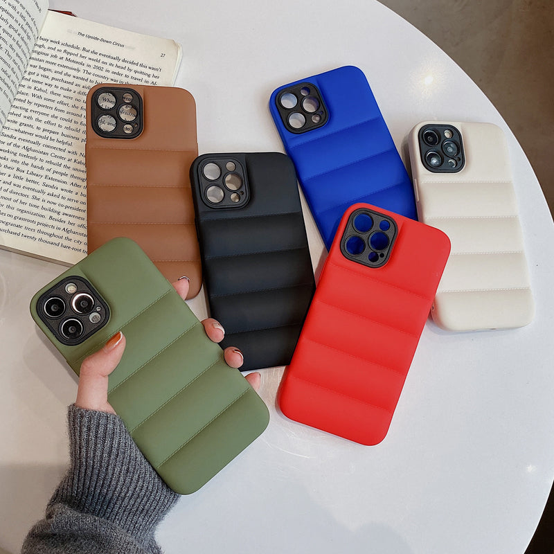 PUFFER JACKET IPHONE CASE