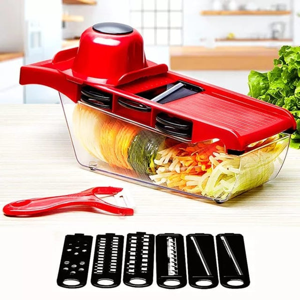 MANDOLINE 6IN1 VEGETABLE GRATER