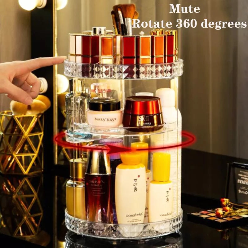 ROTATING COSMETIC ORGANIZER