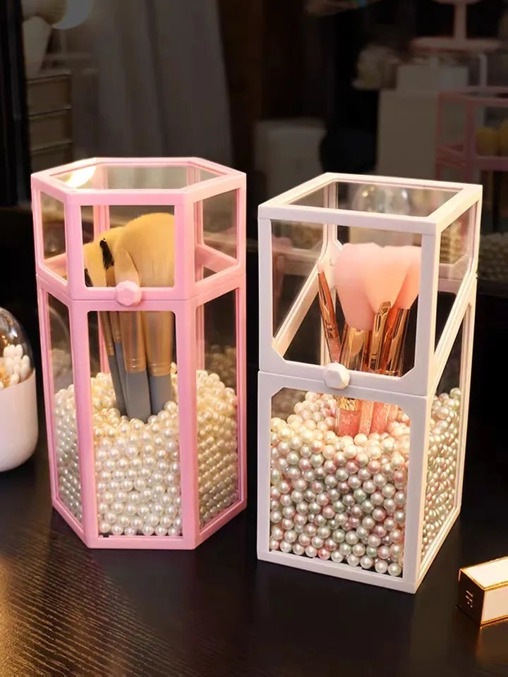 PEARL MAKEUP BRUSH HOLDER