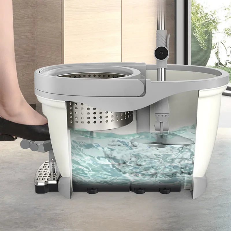 PREMIUM PEDAL CLEANING SPIN MOP