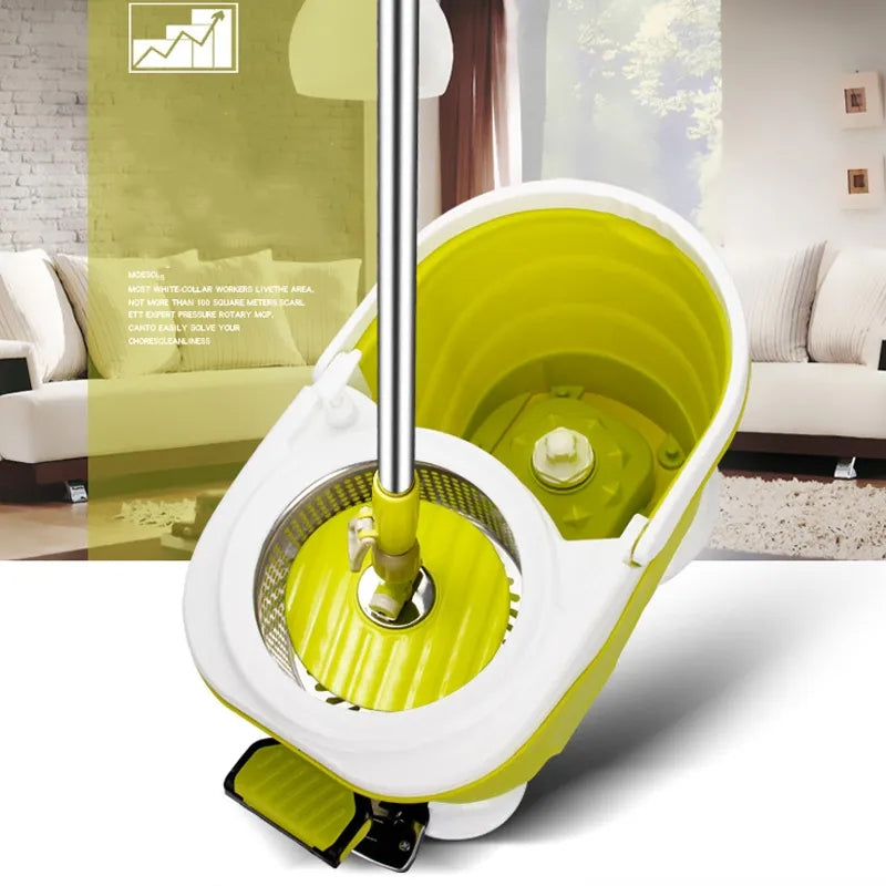 PREMIUM PEDAL CLEANING SPIN MOP