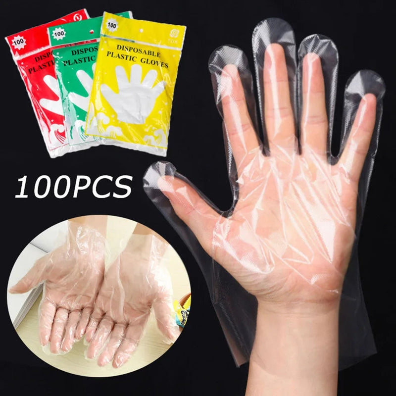 100 PIECES DISPOSABLE GLOVES