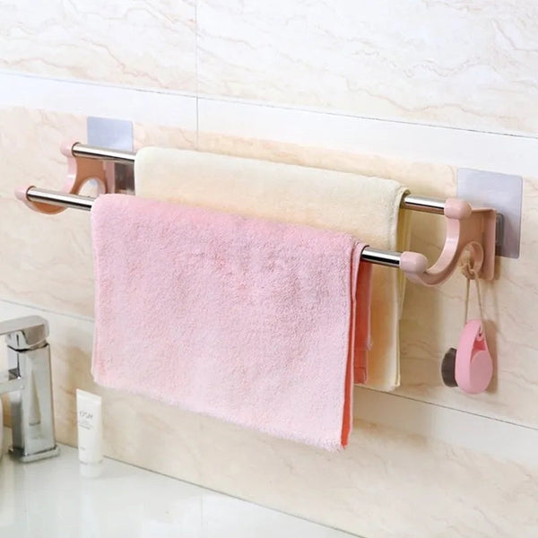 DUAL BAR TOWEL RACK