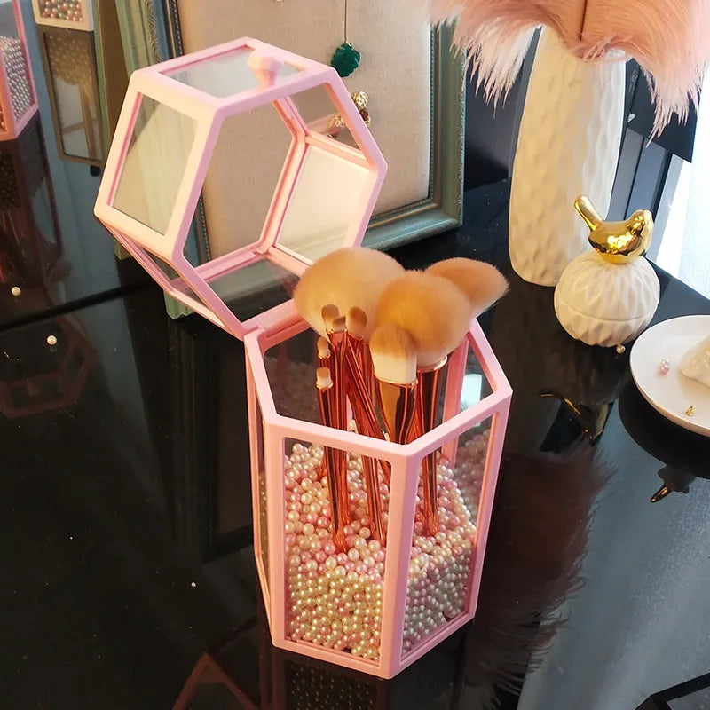 PEARL MAKEUP BRUSH HOLDER