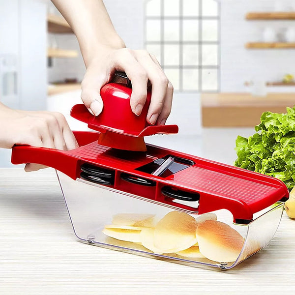 MANDOLINE 6IN1 VEGETABLE GRATER