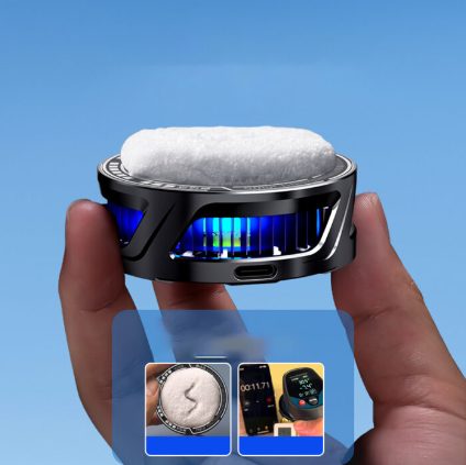 15W High Power Mobile Phone Cooler With Magnetic/Clip, RGB Led Light