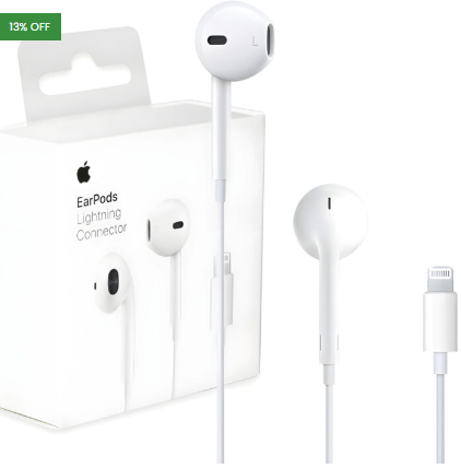 Apple EarPods Lightning Connectivity – In-Ear Canal Headset by Apple