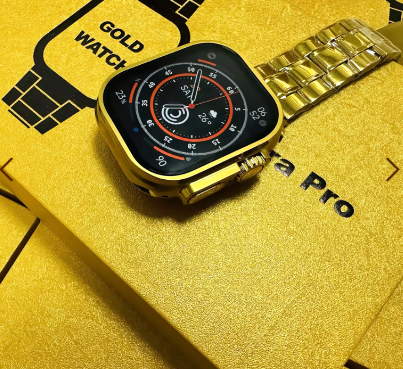 Gold Edition G9 Ultra Pro Series 8 Smart Watch With 3 Extra Straps