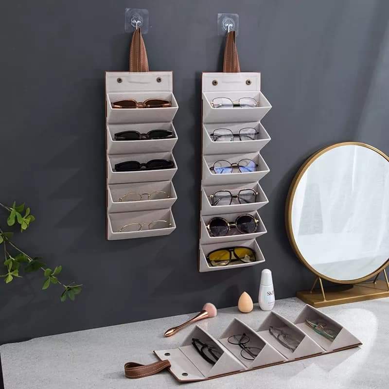 5X SLOTS SUN GLASSES ORGANIZER