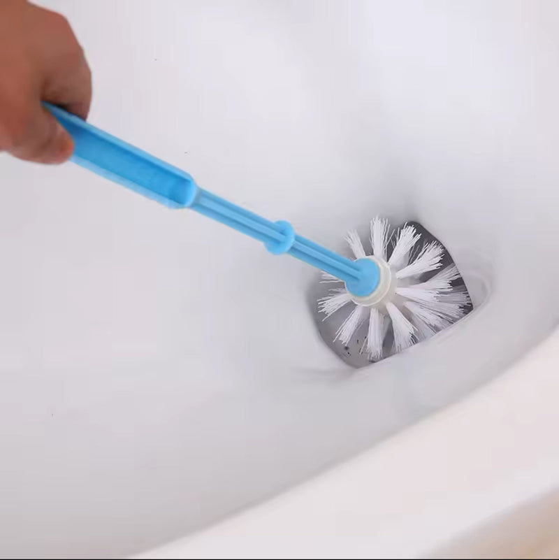 TOILET CLEANING BRUSH WITH HOLDER