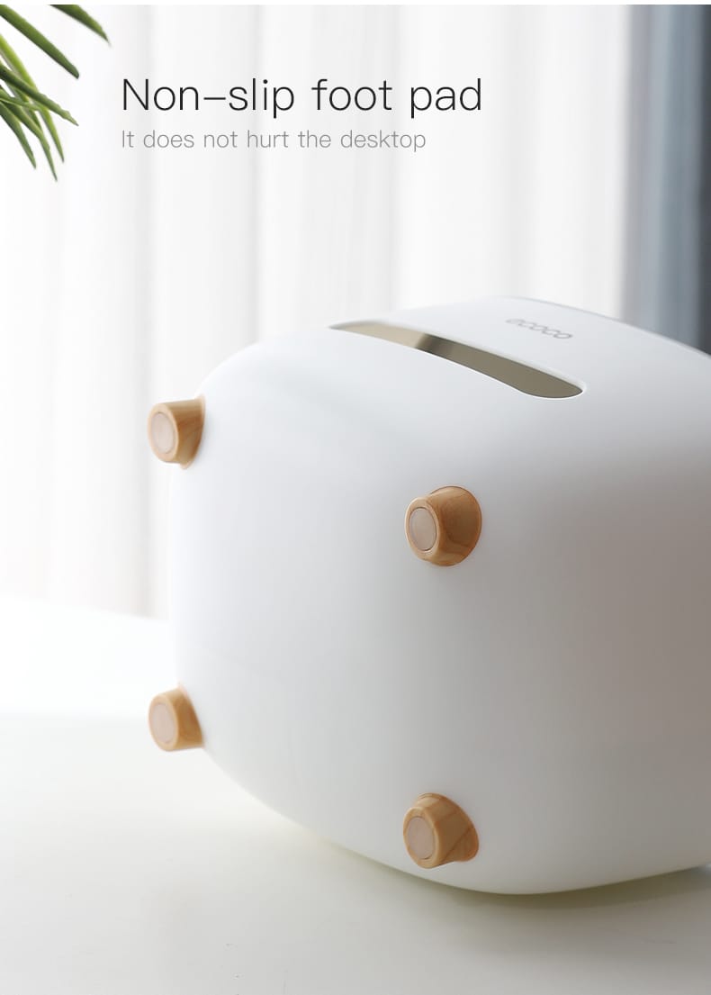 ECOCO TISSUE BOX WITH MULTIFUNCTIONAL HOLDER