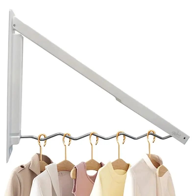 FOLDABLE WALL MOUNTED CLOTH HANGER