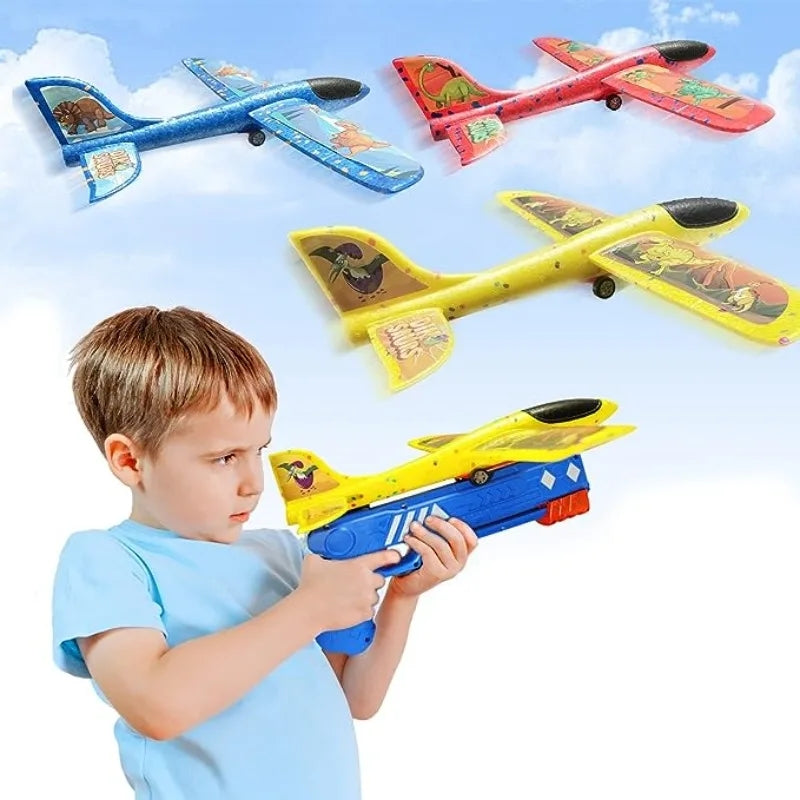 KIDS AIRCRAFT LAUNCHING TOY