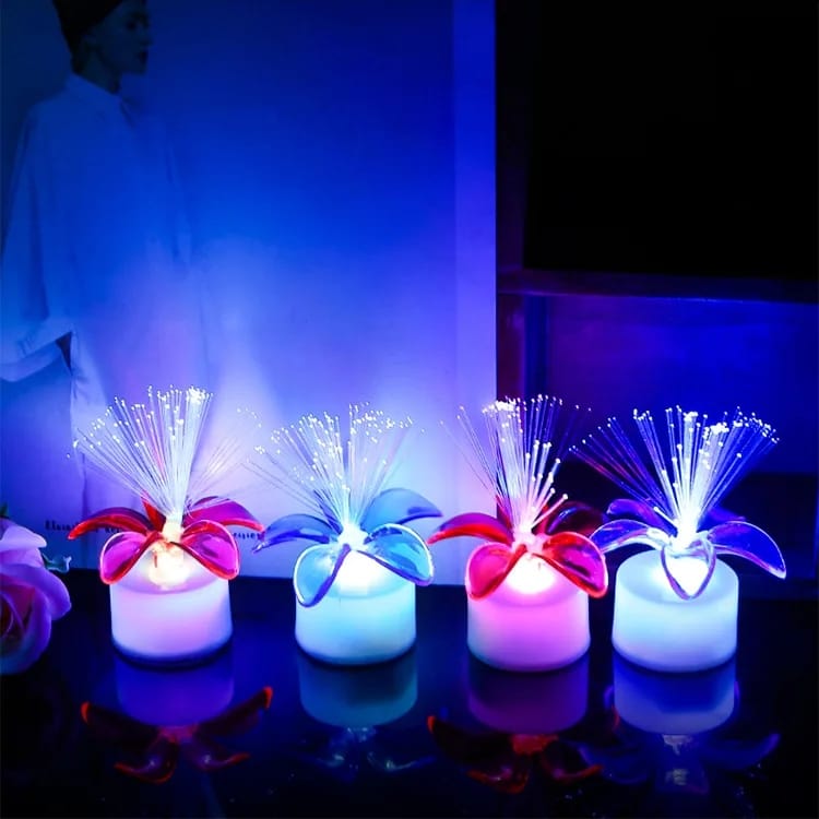 LED CANDLE ROSE NIGHT LIGHT