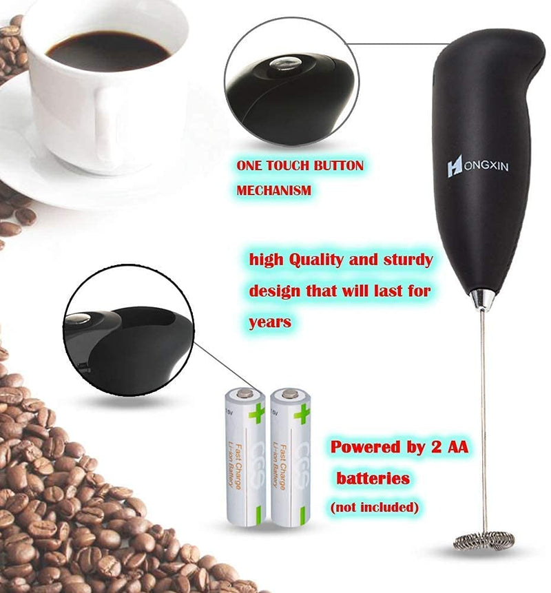 Electric Hand Held Coffee Maker, Beater and Whisker Coffee Mixer