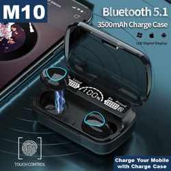 M10 Wireless Bluetooth Earbuds & Headphones